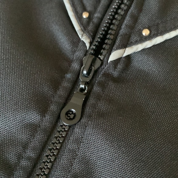 Purple flames Small USA Biker Design jacket - Picture 7 of 8